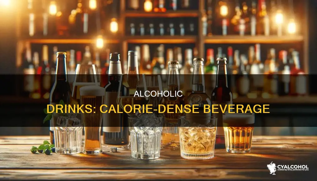 how many kcal g does 1 g of alcohol provide