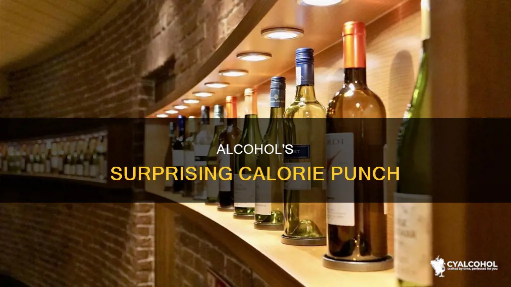 how many kilocalories is provided by 10 grams of alcohol