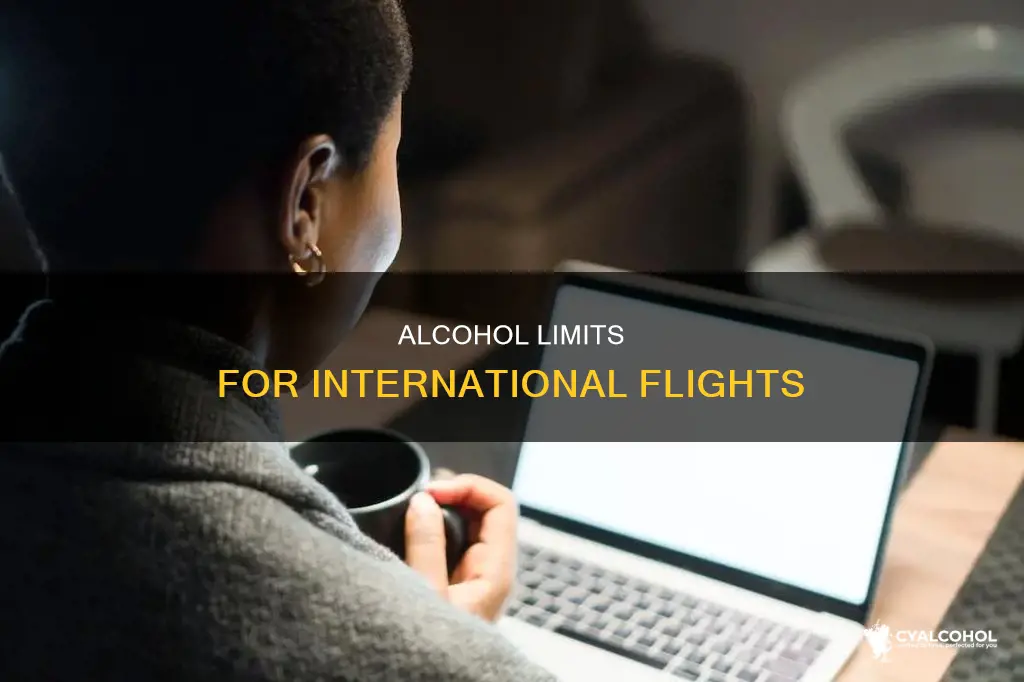 Alcohol Limits For International Flights | CyAlcohol