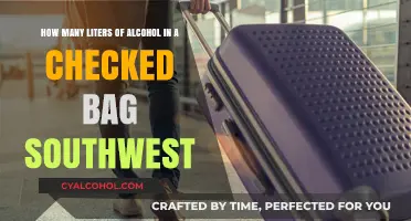 Checked Bags: Alcohol Limits on Southwest Flights