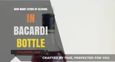Bacardi Bottle Alcohol Content: Liters Explained in Detail