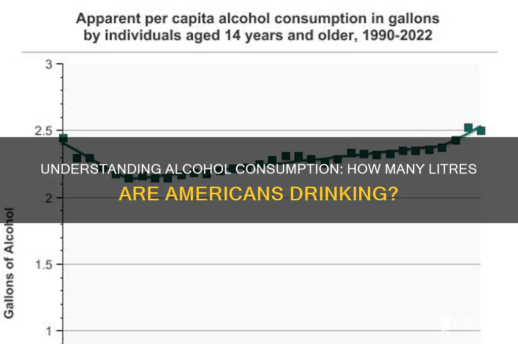 how many litres alcohol into us