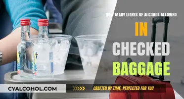 Alcohol in Checked Baggage: What's the Limit?
