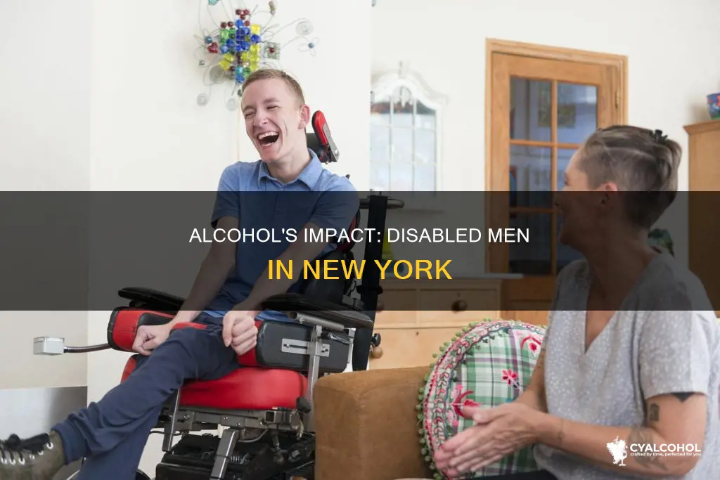 how many men in ny are disabled due to alcohol