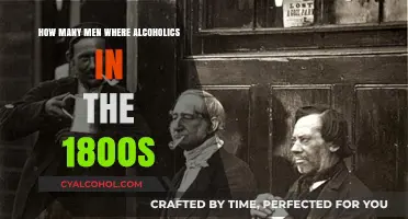 1800s Alcoholism Crisis: How Many Men Struggled with Addiction?