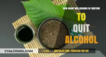 Kratom Dosage Guide: How Many Milligrams to Quit Alcohol