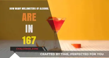 Understanding Alcohol Content: Millimeters in 167 Explained