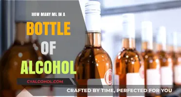Understanding Alcohol Bottle Sizes: How Many ML Are Inside?