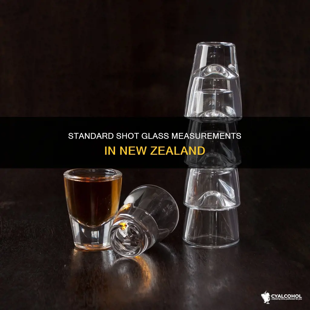 how many ml is a shot of alcohol nz