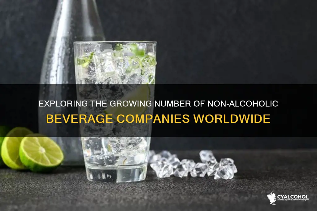 how many non alcoholic beverage companies are there