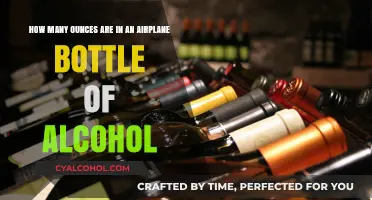 Airplane Alcohol Bottles: How Many Ounces?