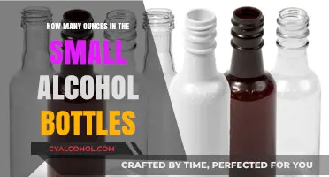Small Alcohol Bottles: Understanding Ounces in Miniature Liquor Sizes