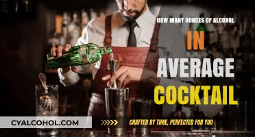 Average Cocktail Alcohol Content: How Many Ounces Are You Pouring?