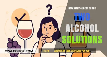 Mixing Alcohol Solutions: Understanding Ounces for Perfect Blends