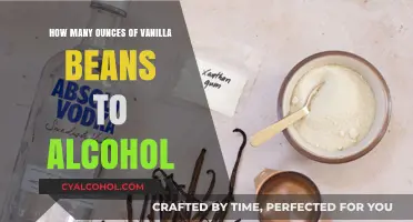 Vanilla Bean Infusion: Perfect Ounces-to-Alcohol Ratio for Homemade Extracts