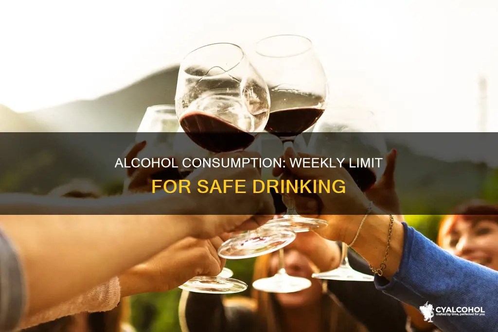 how many oz of alcohol per week is alcoholic