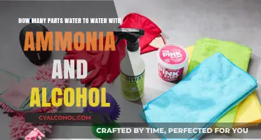Diluting Ammonia: The Right Water-to-Cleaner Ratio