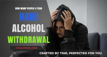 Annual Alcohol Withdrawal Cases: Understanding the Prevalence and Impact