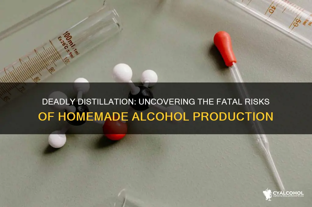 how many people die distilling alcohol