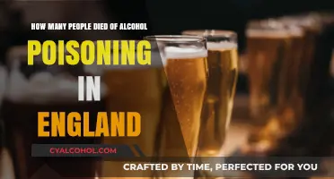 Alcohol Poisoning Deaths in England: A Sad Reality