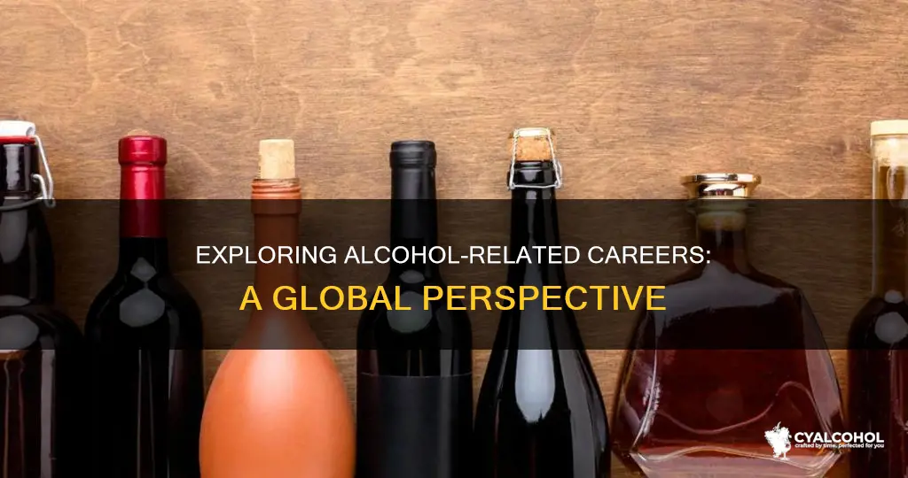 how many people have a job that relates to alcohol