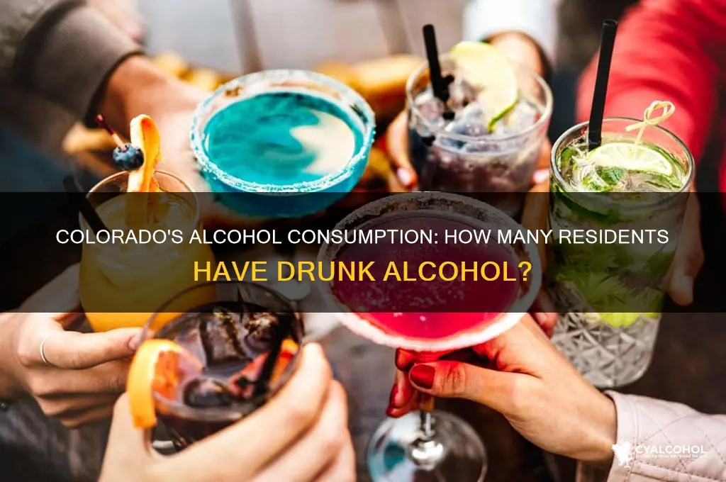 how many people have drunk alcohol in colorado