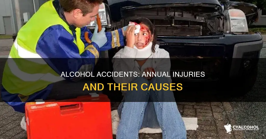 how many people injured per year in alcohol related accidents
