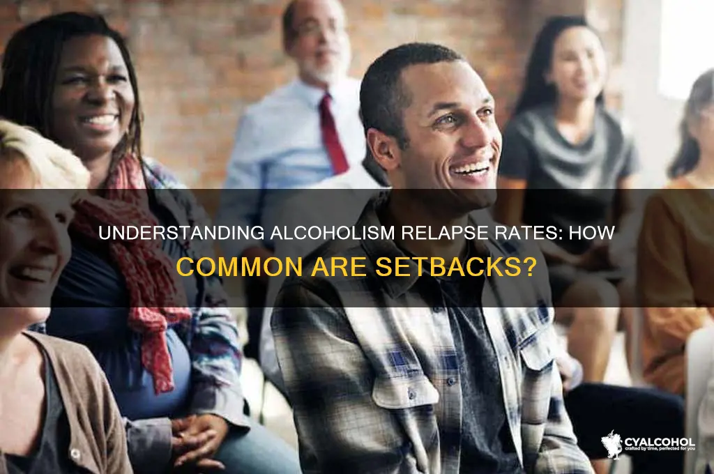 how many people relapse from alcoholism