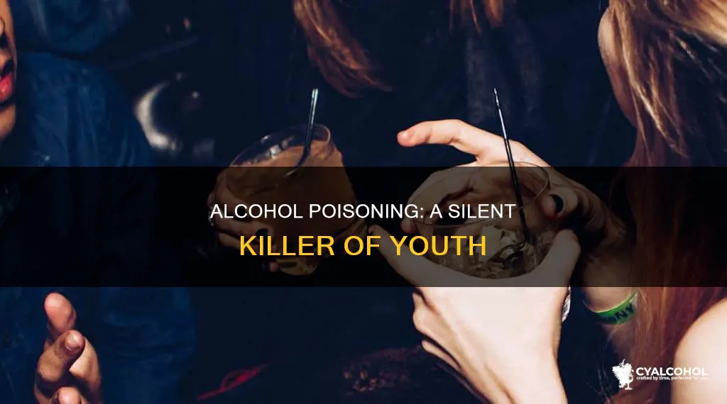 how many people under 18 die from alcohol poisinng