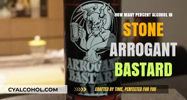 Stone Arrogant Bastard Alcohol Percentage: Unveiling the Bold Brew's ABV
