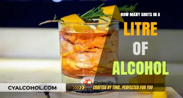 Calculating Shots: How Many Fit in a Litre of Alcohol?