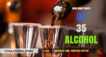 Understanding Alcohol Consumption: How Many Shots of 35% Alcohol is Safe?