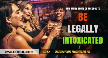 Alcohol Shots: How Many Before Legal Intoxication?