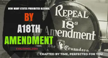 Prohibition's Reach: States Banning Alcohol Under the 18th Amendment