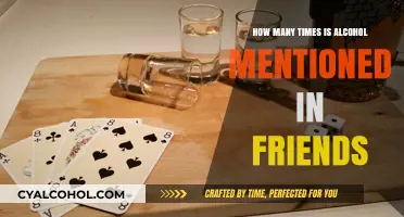 Friends and Alcohol: Counting Every Mention in the Iconic Series