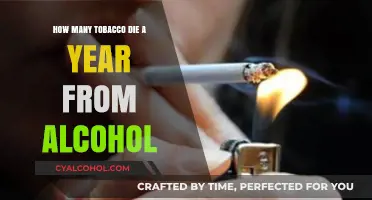 Alcohol's Deadly Toll: Annual Deaths Linked to Tobacco and Drinking