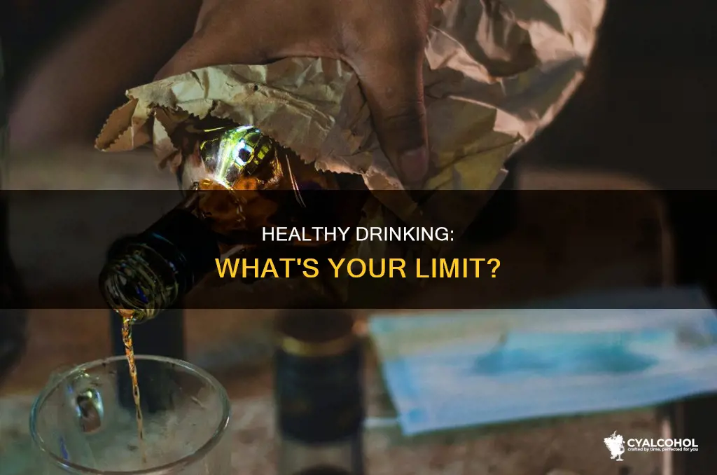 how many units of alcohol a day is healthy