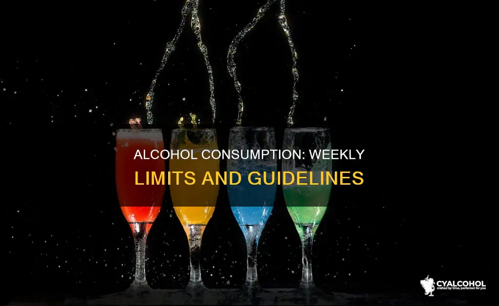 how many units of alcohol a week is ok
