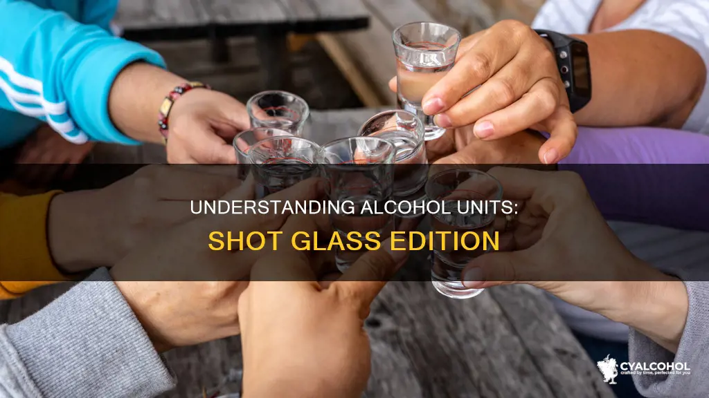 how many units of alcohol in a 25ml shot