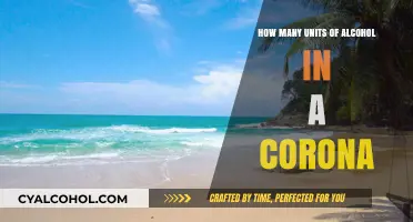 Corona Alcohol Content: Unveiling the Units in Your Favorite Beer