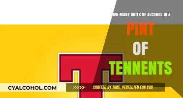 Alcohol Units in a Pint: Tennent's Truth