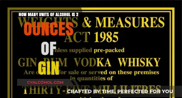Gin Units: Understanding Your Drink's Strength