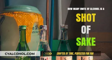 Sake Shots: How Many Units of Alcohol?