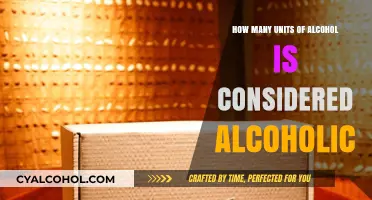 Understanding Alcohol Consumption: Defining Alcoholic Levels by Units