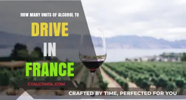 Alcohol Units and Driving in France