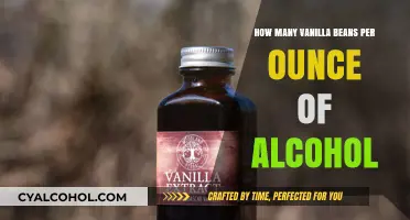 Vanilla Bean Infusion Guide: Optimal Beans per Ounce of Alcohol