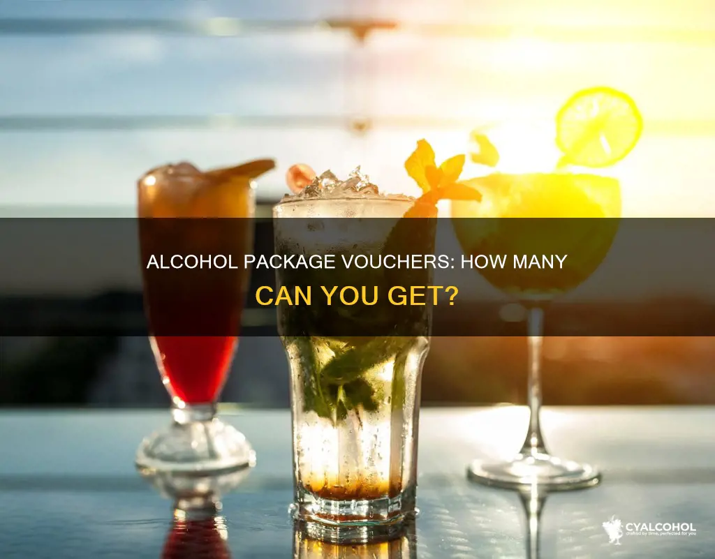 how many vouchers are in the msc alcohol package