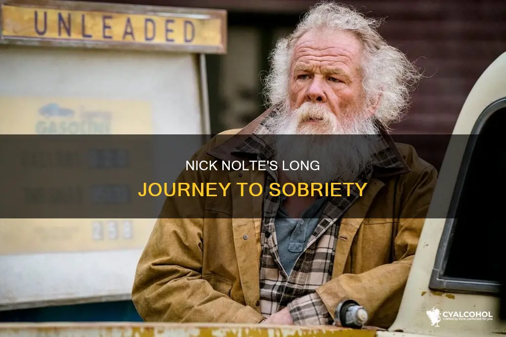 how many years has nick nolte been alcohol free