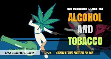 Marijuana vs. Alcohol & Tobacco: The Safer Alternative Revealed