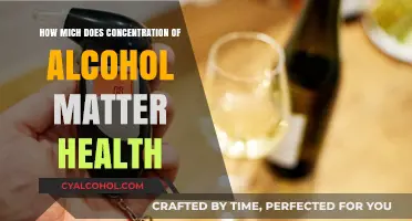 Alcohol Concentration and Health: Understanding the Impact on Your Well-being